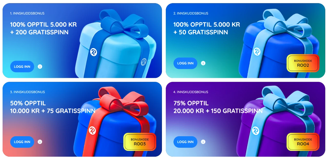 rooli casino norge bonus