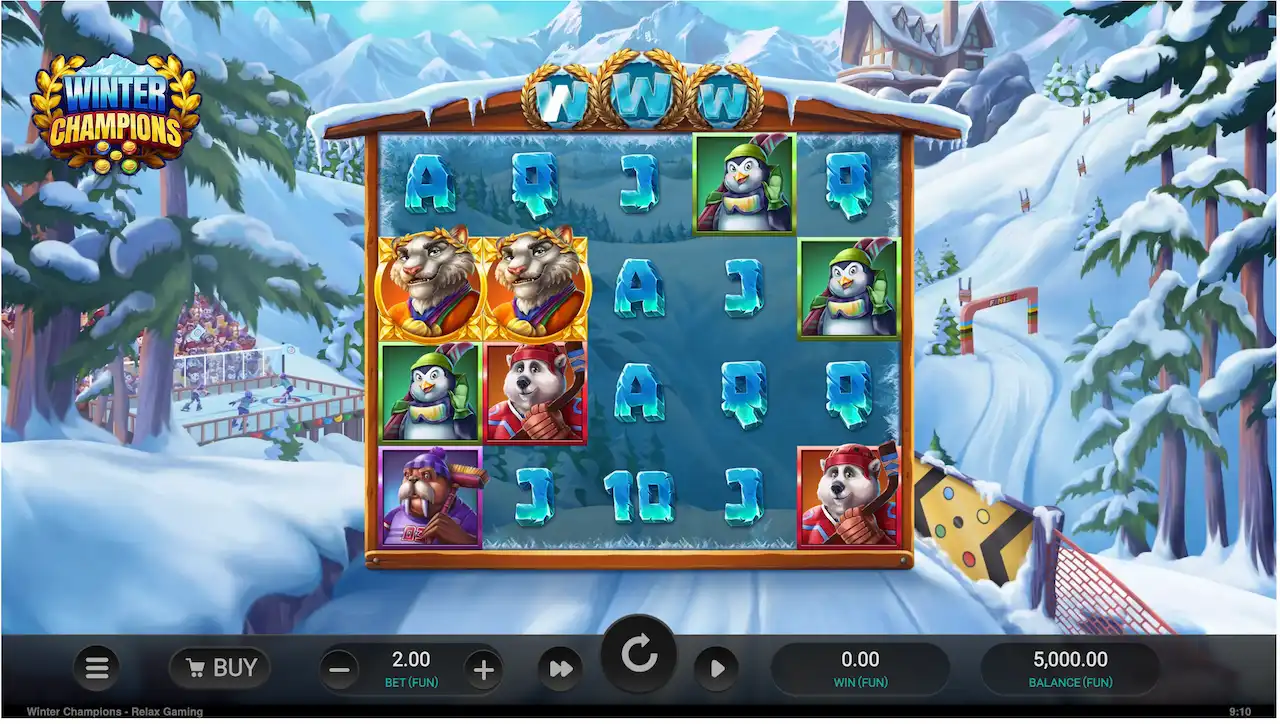 Winter Champions spilleautomat