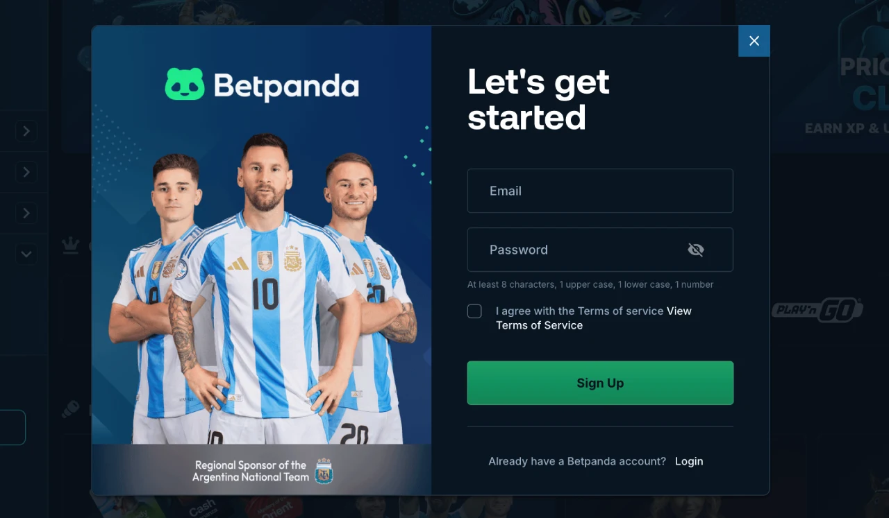 betpanda casino registrere