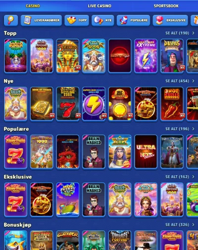 pistolo casino norge spill