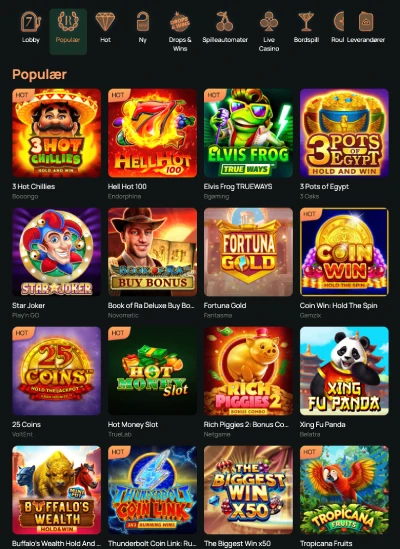 ritzo casino norge spill