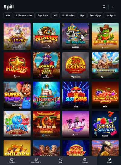 starzino casino norge spill