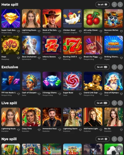 capospin casino norge spill