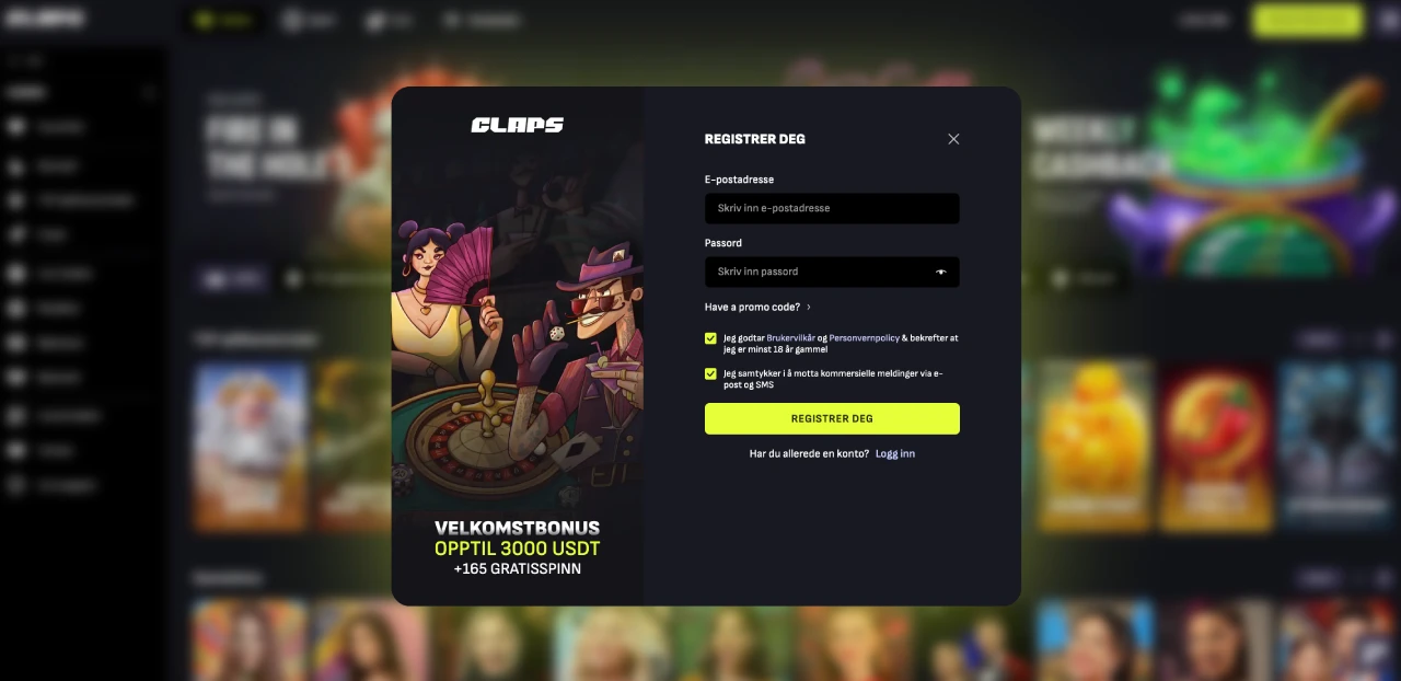 claps casino