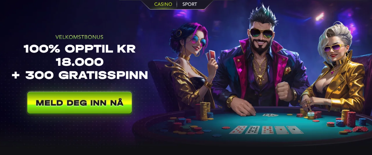 mad casino norge bonus