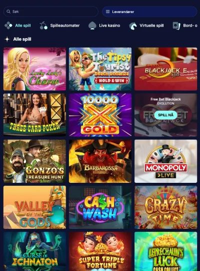 orionsbet casino norge spill