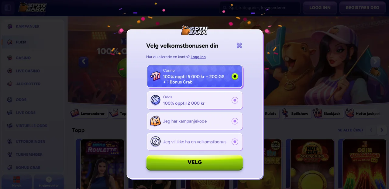 spinbara casino