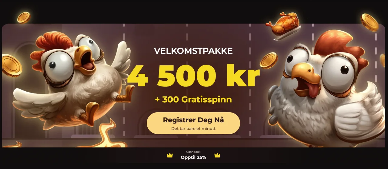 vincispin casino norge bonuser