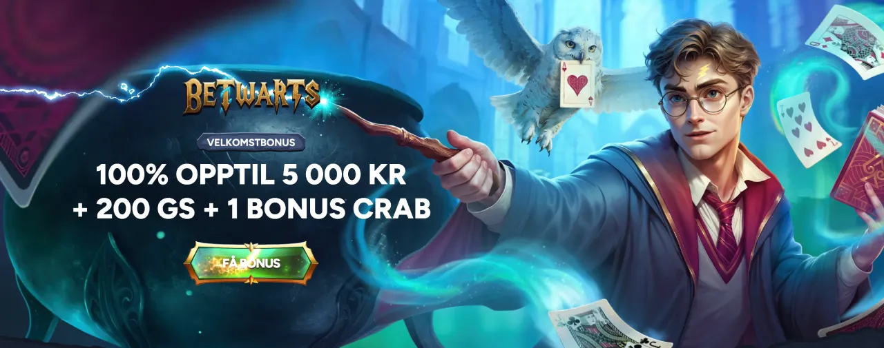 betwarts casino norge bonus