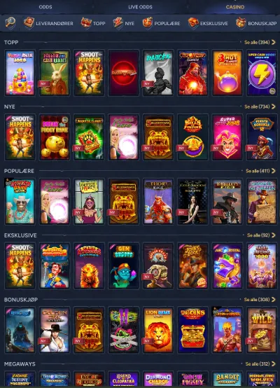 betwarts casino norge spill