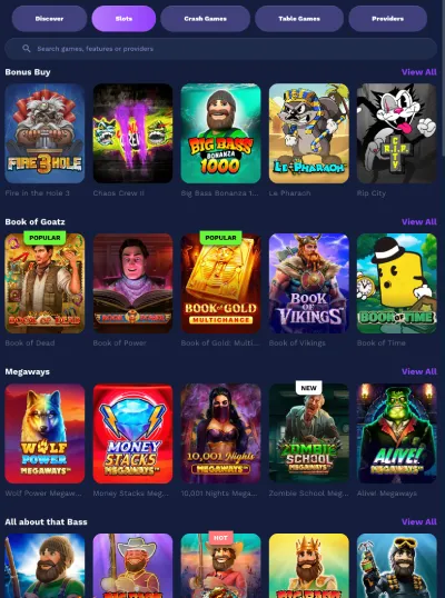 goatz casino norge spill