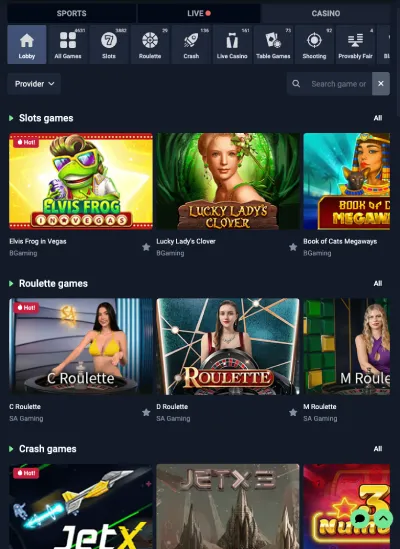 sportbet casino norge spill