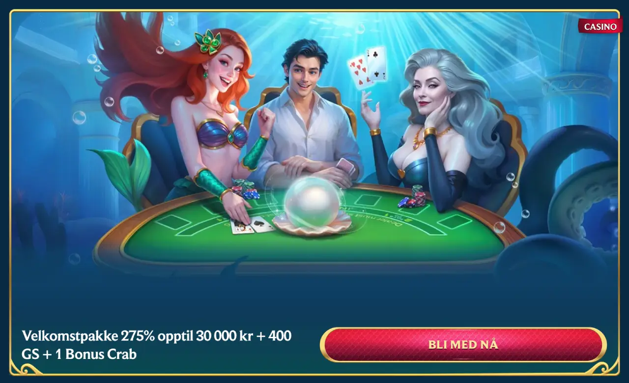 aquawin casino norge bonus