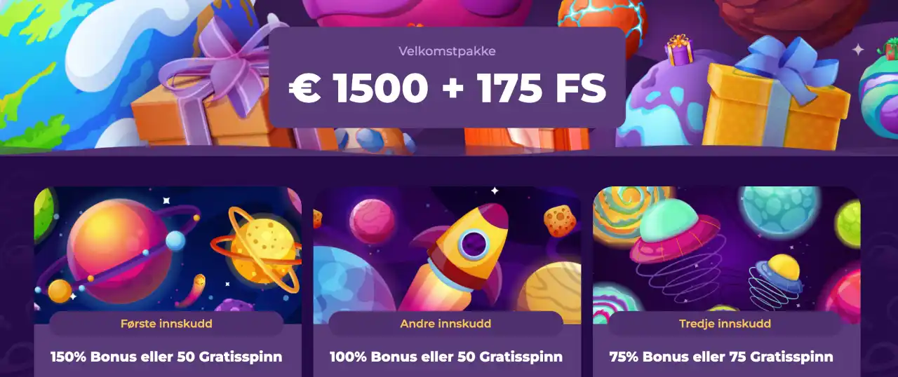 milkyway casino norge bonuser
