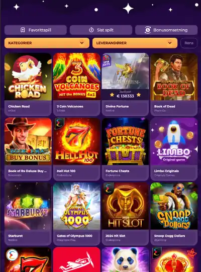 milkyway casino norge spill