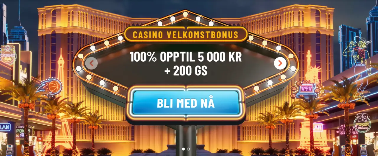 wyns casino norge bonus