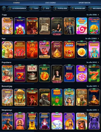 millioner casino norge spill