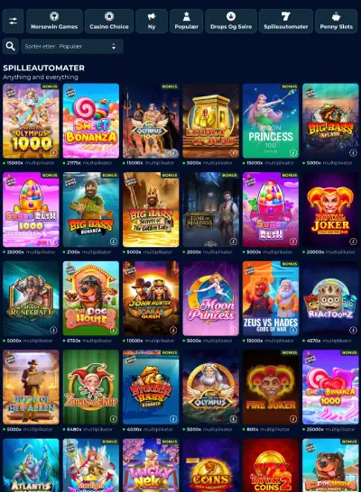 norsewin casino norge spill