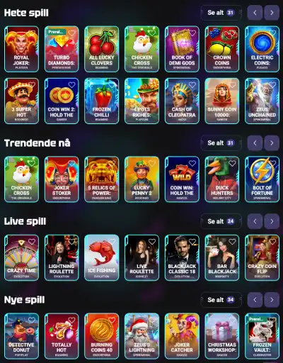 needforslots casino norge spill