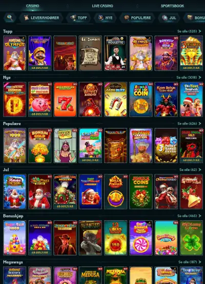 ragnaro casino norge spill