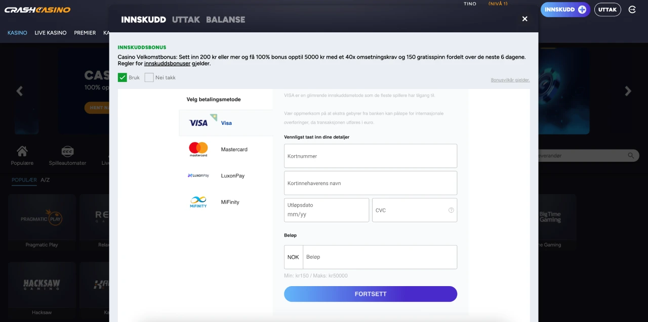 crash casino norge betalinger crash casino norge betalinger