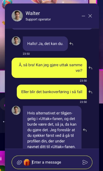 slotoro casino norge support