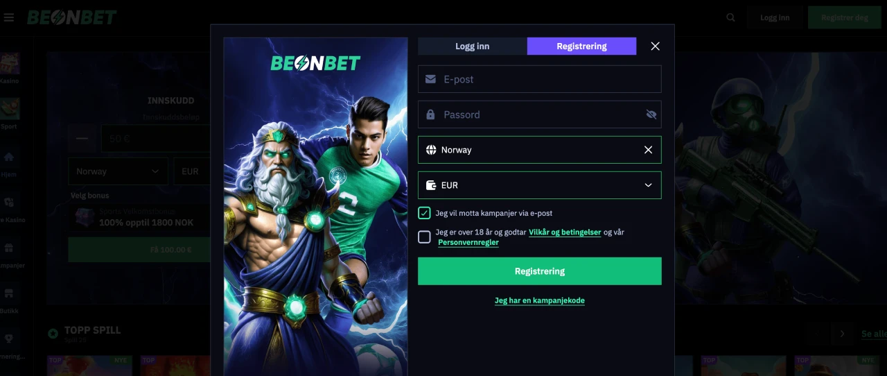 beonbet norge registrering beonbet norge registrering