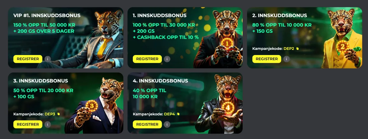 betprimeiro casino norge bonus