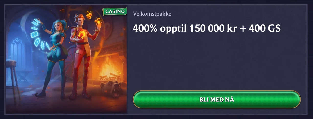 lolajack casino norge bonus