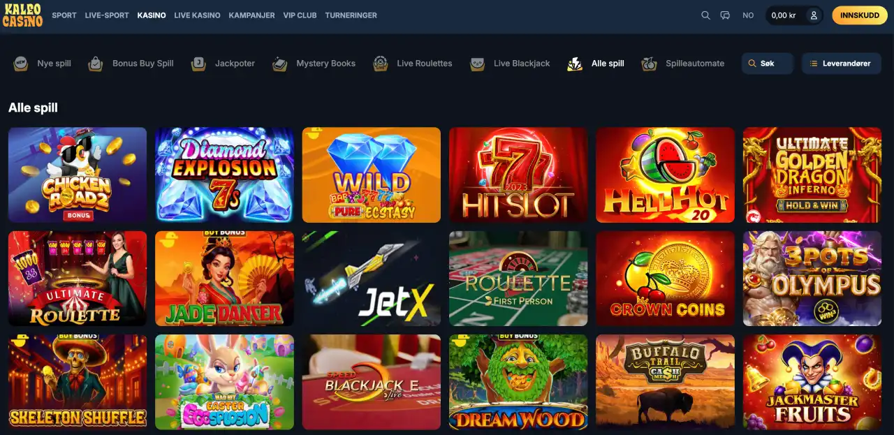 kaleo casino norge spill kaleo casino norge spill