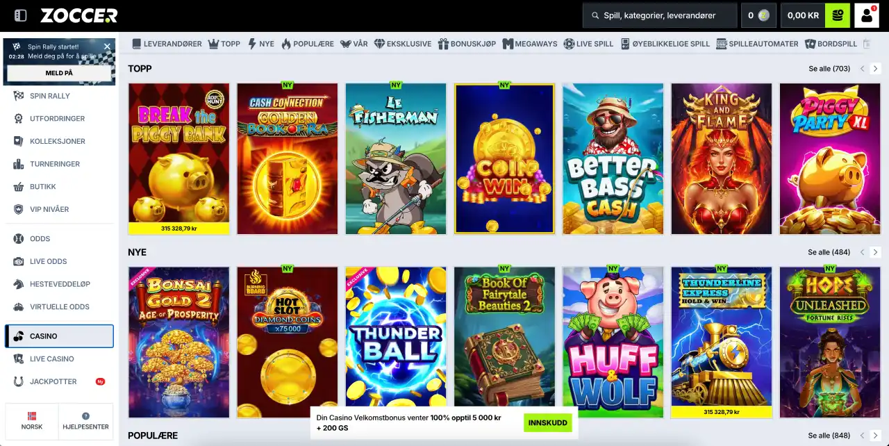zoccer casino norge spill zoccer casino norge spill
