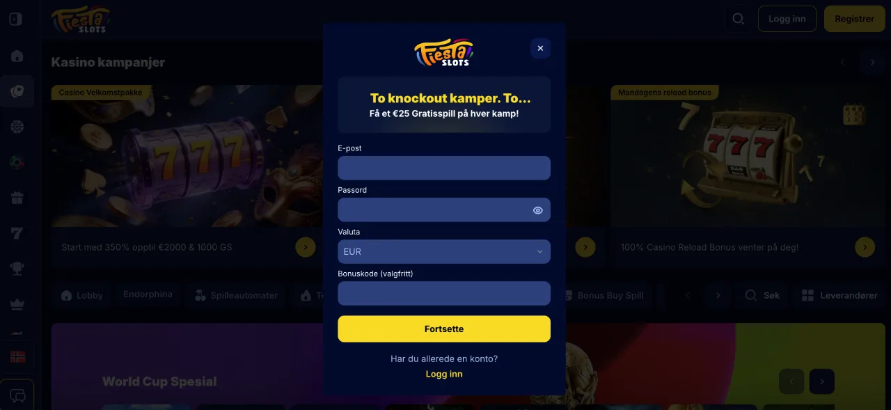 fiestaslots casino norge registrere fiestaslots casino norge registrere