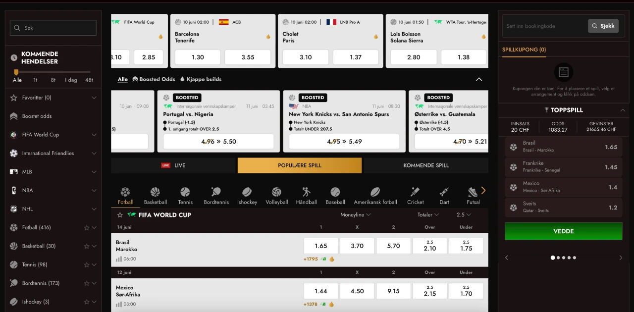 legiano odds sport