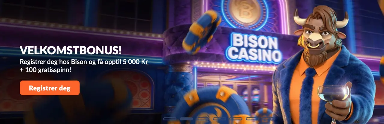 bison casino norge bonus