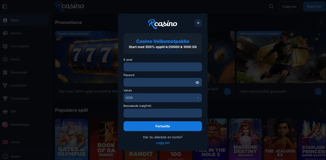 rcasino norge registrere rcasino norge registrere