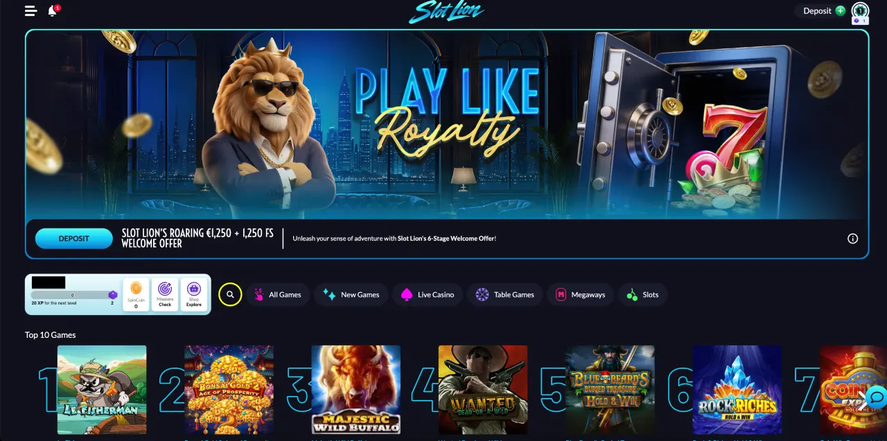 slotlion casino norge spill