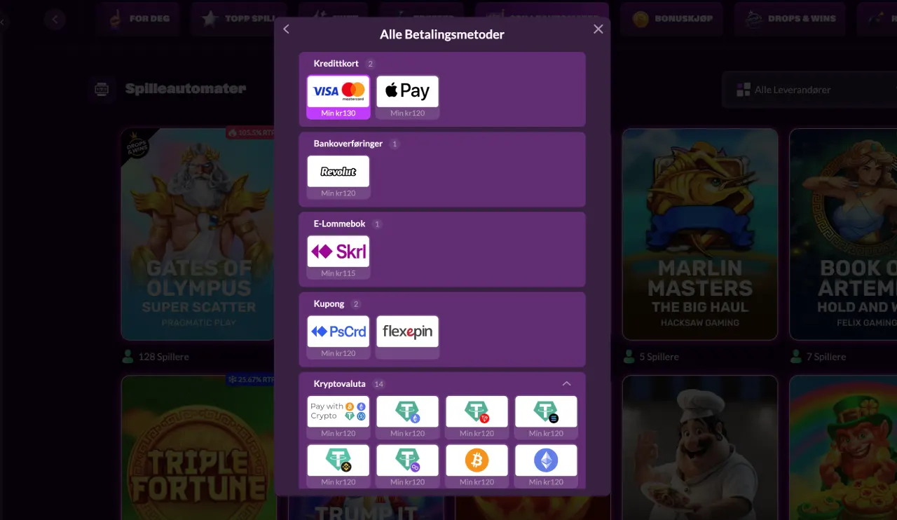 slotrave casino norge betalinger