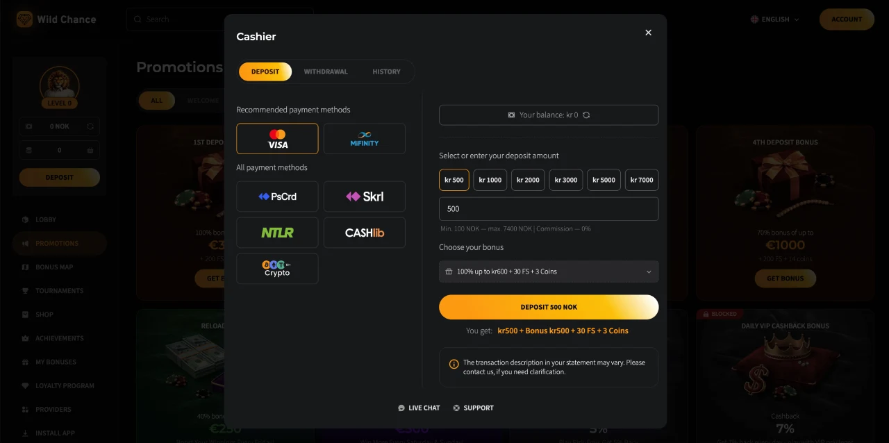 wildchance casino norge betalinger wildchance casino norge betalinger