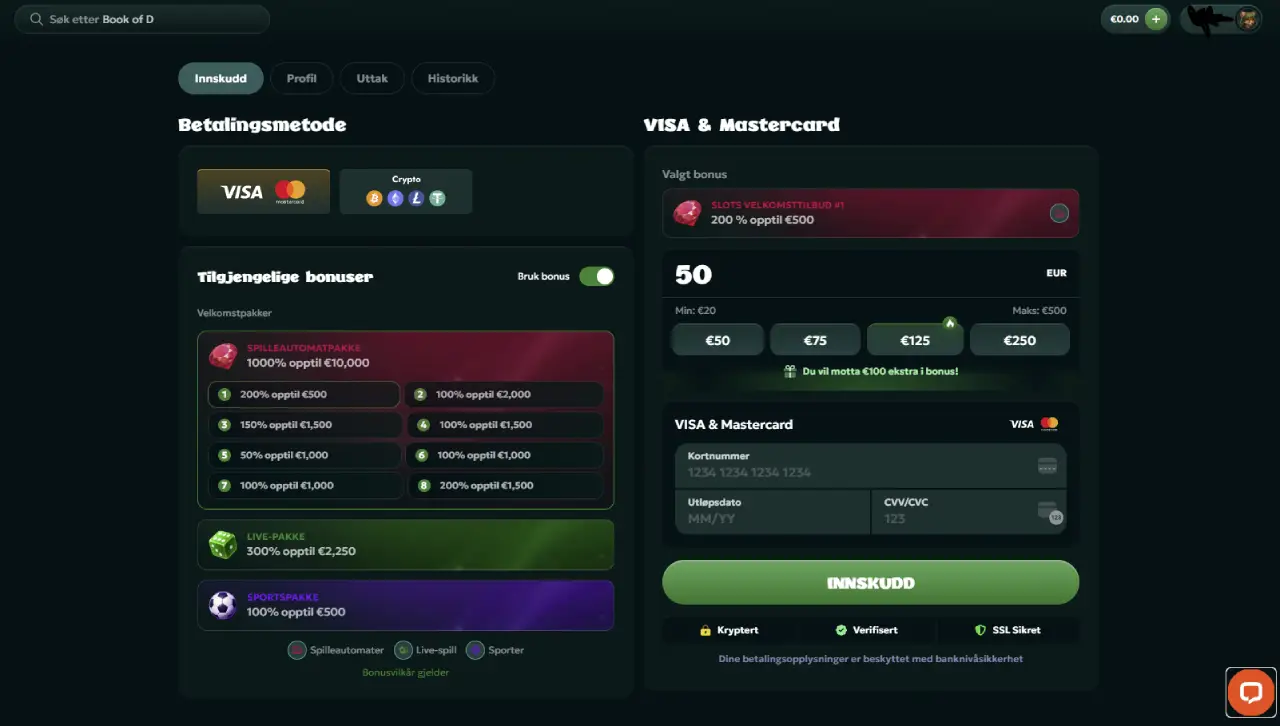 rivo casino norge betalinger