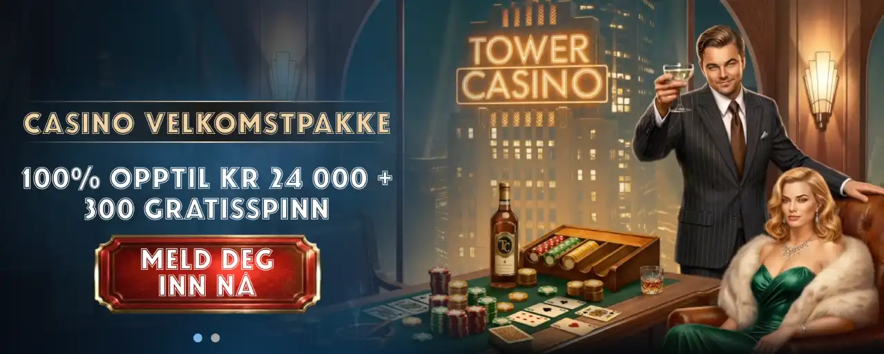 tower casino norge bonus