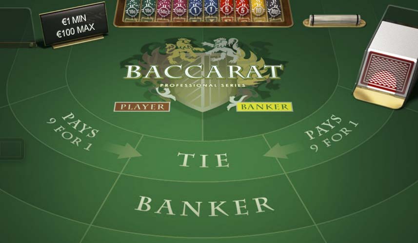 Baccarat-bordspill