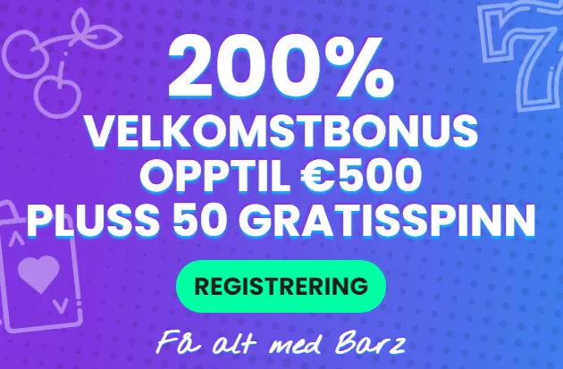 Barz casino norge bonus