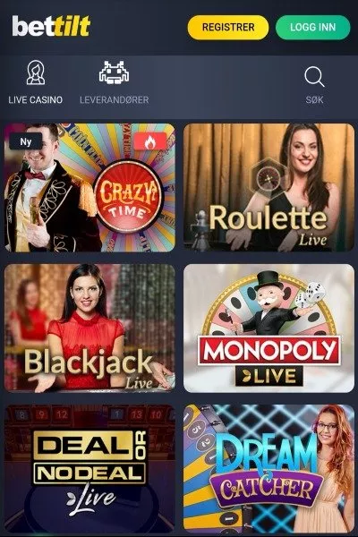 Bettilt casino live casino