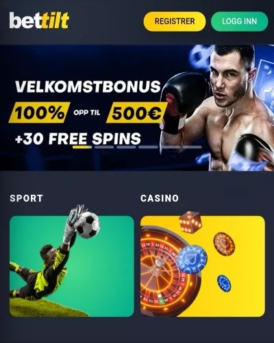 Bettilt casino velkomstbonus