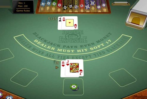 Blackjack Double Exposure