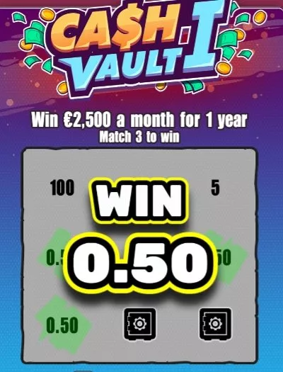 Cash Vault I vinn