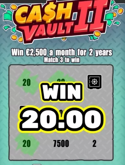 Cash Vault II vinn