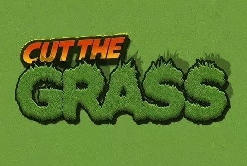 Cut the grass logo