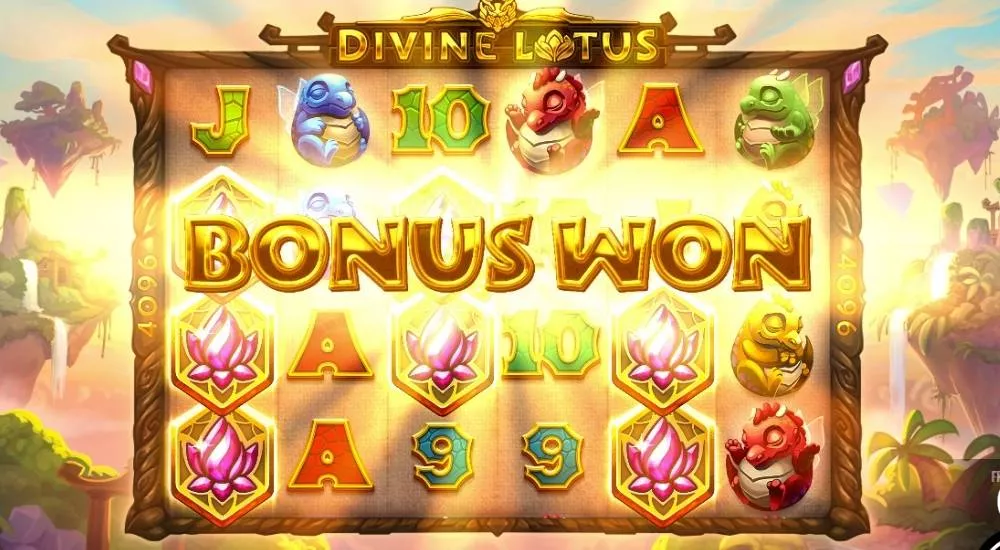 Divine Lotus Bonusspill og gratisspinn