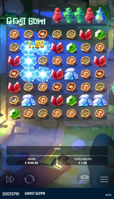 Ghost Glyph gevinstlinjer